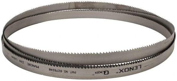 Lenox - 4 to 6 TPI, 13' 6" Long x 1" Wide x 0.035" Thick, Welded Band Saw Blade - Bi-Metal, Toothed Edge, Raker Tooth Set, Flexible Back, Contour Cutting - Benchmark Tooling