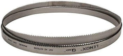 Lenox - 4 to 6 TPI, 13' 6" Long x 1" Wide x 0.035" Thick, Welded Band Saw Blade - Bi-Metal, Toothed Edge, Raker Tooth Set, Flexible Back, Contour Cutting - Benchmark Tooling
