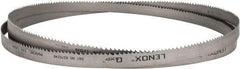 Lenox - 3 to 4 TPI, 14' 10" Long x 1" Wide x 0.035" Thick, Welded Band Saw Blade - Bi-Metal, Toothed Edge, Raker Tooth Set, Flexible Back, Contour Cutting - Benchmark Tooling