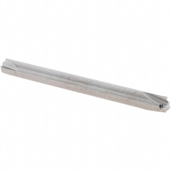 Scientific Cutting Tools - 0.01" Radius, 1/8" Mill Diam, 3 Flute Solid Carbide Corner Rounding End Mill - Double End, Uncoated, 1-1/2" OAL, 1/8" Shank Diam - Benchmark Tooling