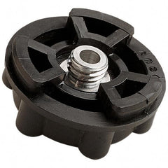 3M - 1/4" Max Diam, Abrasive Disc Retainer Nut - 5/8-11 Male - Benchmark Tooling