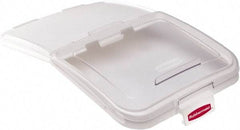 Rubbermaid - 29" Long x 17.2" Wide, Rectangular Polypropylene Lid - Use with FG360388 - Benchmark Tooling