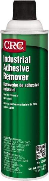 CRC - 19 oz Aerosol Can Adhesive Remover - VOC Content g/L 0, Removes Adhesives - Benchmark Tooling