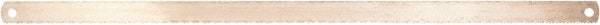 Ampco - 11-3/4" Long, 18 Teeth per Inch, Bi-Metal Hand Hacksaw Blade - Toothed Edge, 1/2" Wide x 0.025" Thick, Flexible - Benchmark Tooling