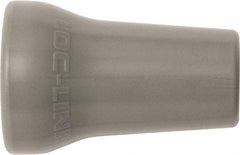 Loc-Line - 1/2" Hose Inside Diam x 1/2" Nozzle Diam, Coolant Hose Nozzle - Unthreaded, for Use with Loc-Line Modular Hose System, 50 Pieces - Benchmark Tooling