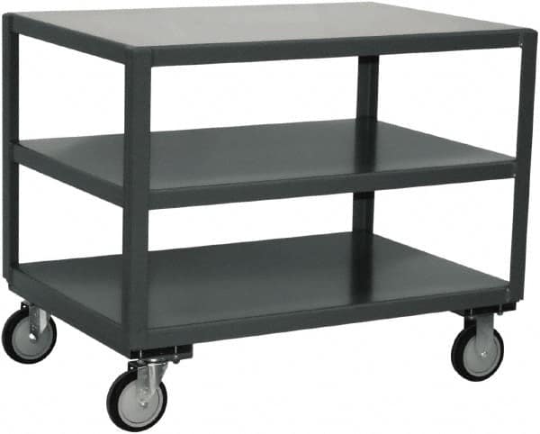 Jamco - Heavy Duty Transporter Mobile Table - Steel, Gray, 30" Long x 72" Deep x 30" High - Benchmark Tooling