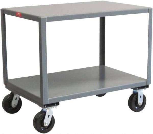 Jamco - Reinforced Mobile Table - Steel, Gray, 60" Long x 36" Deep x 31" High - Benchmark Tooling