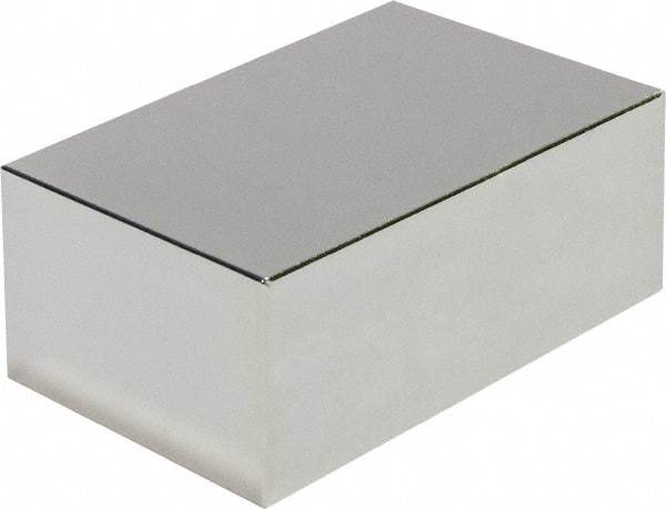 Mag-Mate - 6 Lb Max Holding Capacity Neodymium Rare Earth Block Magnet - 3/4" Long x 1/4" Wide x 0.34" High, 180°F Max Operating Temp - Benchmark Tooling