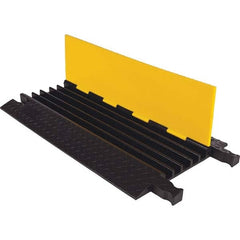 Checkers - On Floor Cable Covers Cover Material: Polyurethane Number of Channels: 5 - Benchmark Tooling