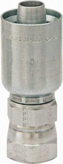 Parker - 1-7/8-12 JIC Steel Hydraulic Hose Female JIC 37° Swivel & Straight Fitting - 5,000 psi, -24 Hose Size, 1 1/2" Hose Diam, Series 77 - Benchmark Tooling