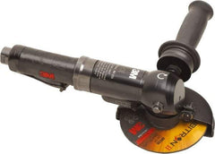 3M - 4-1/2" Wheel Diam, 12,000 RPM, Electric Cutoff & Cutoff-Grinder Tool - Right Angle Handle - Benchmark Tooling