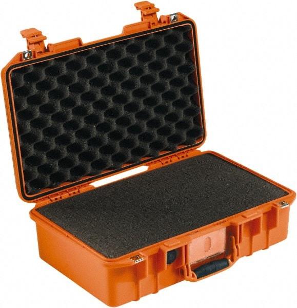 Pelican Products, Inc. - 12-51/64" Wide x 6-57/64" High, Aircase w/Foam - Orange - Benchmark Tooling