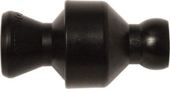 Loc-Line - 10 Piece, 1/4" ID Coolant Hose In-Line Check Valve - Female to Ball Connection, Acetal Copolymer Body, Unthreaded, Use with Loc-Line Modular Hose Systems - Benchmark Tooling