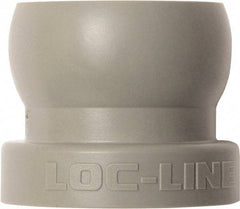 Loc-Line - 3/4" Hose Inside Diam, Coolant Hose Fixed Mount - for Use with Loc-Line Modular Hose System, 20 Pieces - Benchmark Tooling