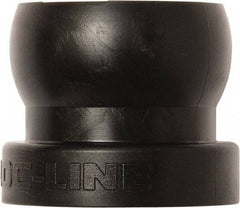 Loc-Line - 3/4" Hose Inside Diam, Coolant Hose Fixed Mount - for Use with Loc-Line Modular Hose System, 20 Pieces - Benchmark Tooling