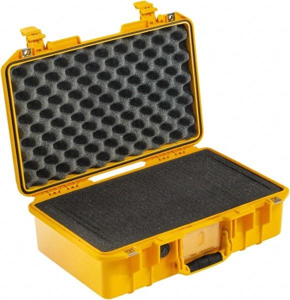 Pelican Products, Inc. - 12-51/64" Wide x 6-57/64" High, Aircase w/Foam - Yellow - Benchmark Tooling