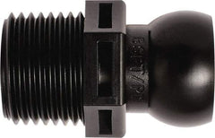 Loc-Line - 50 Piece, 1/2" Hose ID, Male to Female Coolant Hose Connector - 1/2" BSPT, For Loc-Line Modular Hose Systems - Benchmark Tooling