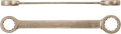 Ampco - 1-3/16" x 1-1/4" 12 Point Box Wrench - Double End, Aluminum Bronze, Plain Finish - Benchmark Tooling