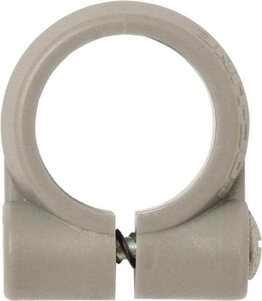 Loc-Line - Unthreaded, 1/4" Hose Inside Diam, Coolant Hose Element Clamp - For Use with 1/4" Loc-Line Modular Hose System, 20 Pieces - Benchmark Tooling