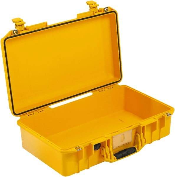 Pelican Products, Inc. - 13-31/32" Wide x 7-31/64" High, Aircase w/Divider - Yellow - Benchmark Tooling