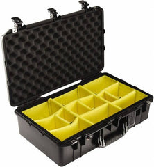 Pelican Products, Inc. - 15-15/32" Wide x 8-15/64" High, Aircase w/Divider - Black - Benchmark Tooling