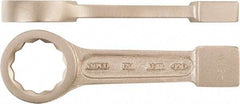 Ampco - 51mm 12 Point Striking Box Wrench - Single End, Aluminum Bronze, Plain Finish - Benchmark Tooling