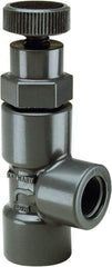 Hayward - 150 Max psi Angle Globe Pressure Reducing Valve - 1/2" Threaded Connection - Benchmark Tooling