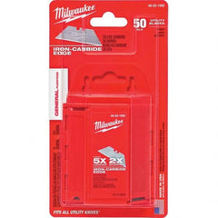 Milwaukee Tool - Knife Blades Type: Utility Knife Blade Material: Carbon Steel - Benchmark Tooling