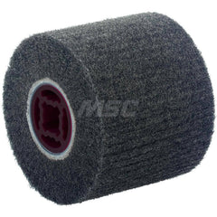 Unmounted Flap Wheels; Abrasive Type: Non-Woven; Abrasive Material: Nylon; Outside Diameter (Inch): 4; Face Width (Inch): 4; Center Hole Size (Inch): 7/8; Grade: Medium; Grit: 80; Maximum RPM: 5600