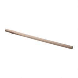 Made in USA - 36" Long Replacement Handle for Sledge Hammers - 1-1/2" Eye Length x 1-1/4" Eye Width, Hickory, 18 to 24 Lb Capacity, Material Grade Type A - Benchmark Tooling