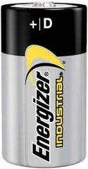 Energizer - Size D, Alkaline, 72 Pack, Standard Battery - 1.5 Volts, Flat Terminal, LR20, ANSI, IEC Regulated - Benchmark Tooling