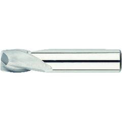 5/8 Dia. x 3 Overall Length 2-Flute Square End Solid Carbide SE End Mill-Round Shank-Center Cut-Uncoated - Benchmark Tooling