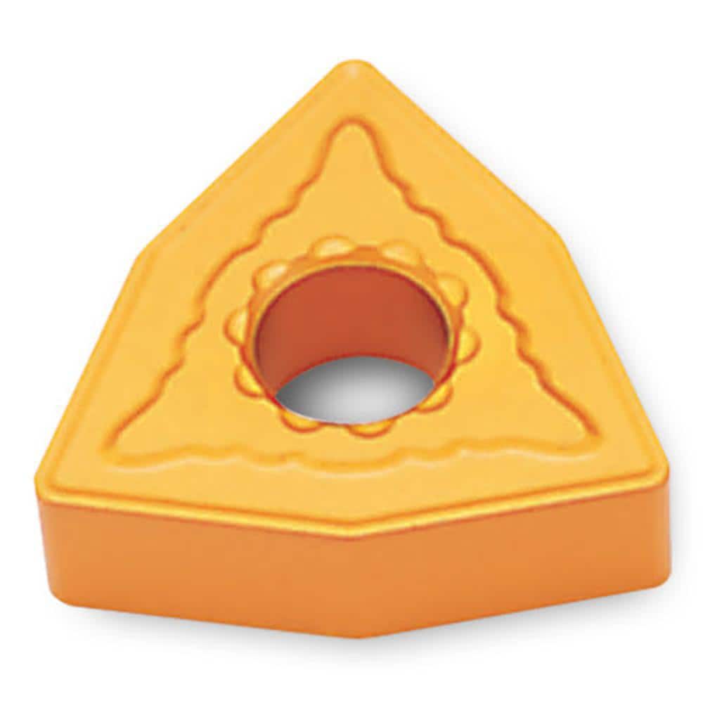 Turning Insert:  WNMG432RT TT8125B,  Solid Carbide TiCN, Al2O3 & TiN Finish,  Neutral,  0.3430″ Long,  1/2″ Inscribed Circle,  0.0310″ Corner Radius,  80.0 &deg N/A Trigon,  Series  WNMG