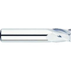 3/8 Dia. x 2 Overall Length 4-Flute Square End Solid Carbide SE End Mill-Round Shank-Center Cut-Uncoated - Benchmark Tooling