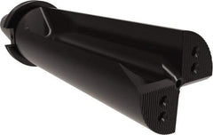 Allied Machine and Engineering - 9" Max Drill Depth, 2.5xD, 3.4" Diam, Indexable Insert Drill - 3 Inserts, CAT50 Taper Shank - Benchmark Tooling