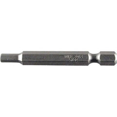 Wiha - 4mm Power Bit - 2-3/4" OAL - Benchmark Tooling