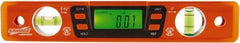 SAVAGE by SWANSON - Magnetic 9" Long 2 Vial Torpedo Level - Aluminum, Orange - Benchmark Tooling