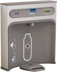 Halsey Taylor - 8 GPH Cooling Capacity Retro Fit Water Cooler & Fountain - Retro-Fit Bottle Filling Station, 20 to 105 psi, 0.20 hp, Stainless Steel - Benchmark Tooling