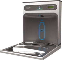 Halsey Taylor - 8 GPH Cooling Capacity Retro Fit Water Cooler & Fountain - Retro-Fit Bottle Filling Station, 20 to 105 psi, 0.20 hp, Stainless Steel - Benchmark Tooling