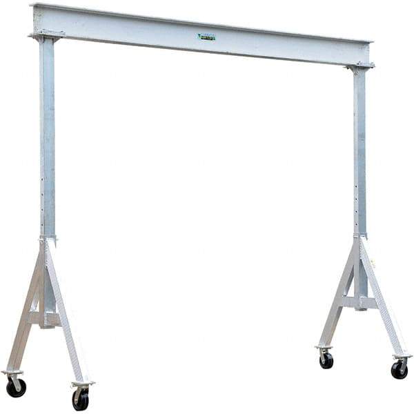 Vestil - 6,000 Lb Load Capacity, Aluminum Gantry Crane - Benchmark Tooling