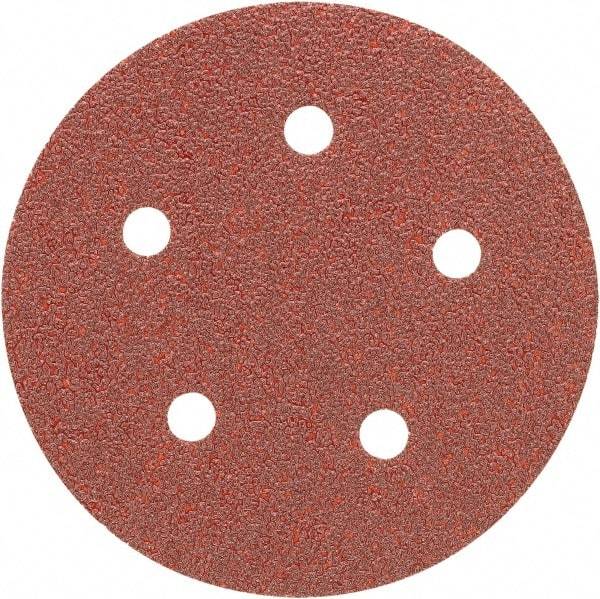 Porter-Cable - 5" Diam 1" Hole 100 Grit Fiber Disc - Fine Grade, Aluminum Oxide, 12,000 Max RPM - Benchmark Tooling