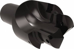 Allied Machine and Engineering - AND10050, MS 33649, SAE AS5202 Standard, 1-7/8-12, 24 Tube Dash Number, 60° Porting Angle, 1.898" Pilot Diam, 1-1/2" Shank Diam, Indexable Spade Blade Insert Porting Tool - 2 Porting Inserts, 5-7/8" Overall Length - Benchmark Tooling