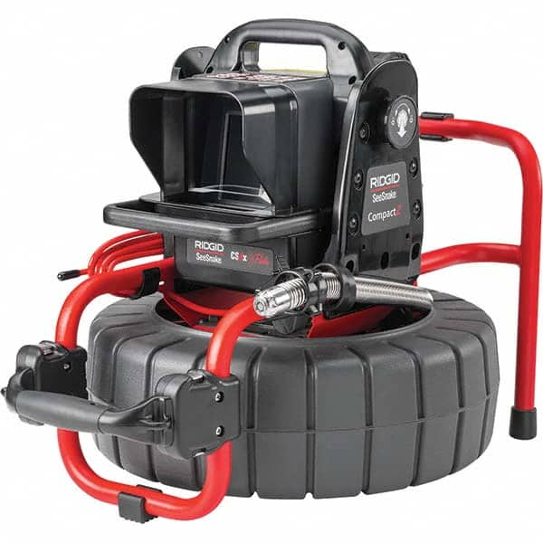 Ridgid - Inspection Cameras & Video Borescopes Type: Inspection Camera w/ Cable Reel Probe Length (Meters): 30.00 - Benchmark Tooling