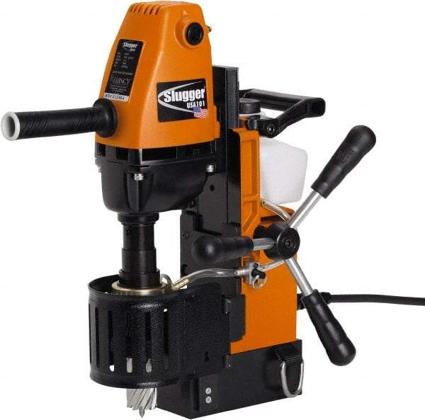 Fein - 3/4" Chuck, 2" Travel, Portable Magnetic Drill Press - 480 RPM, 1050 Watts - Benchmark Tooling