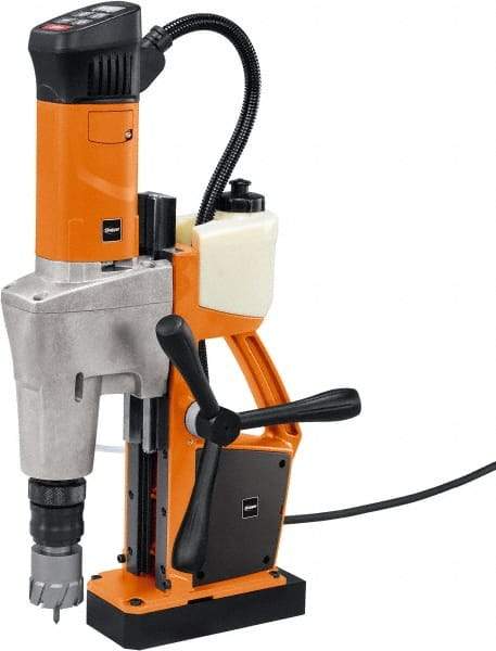 Fein - 3/4" Chuck, 2" Travel, Portable Magnetic Drill Press - 130-260 & 260-520 RPM, 1200 Watts - Benchmark Tooling