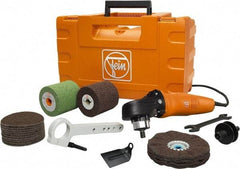 Fein - 9" Pad Diam, 900 to 2,500 RPM, Handheld Electric Polisher - 5/8-11" Spindle Thread, 10 Amps, 120 Volts - Benchmark Tooling