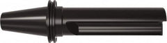 Allied Machine and Engineering - 10" Max Drill Depth, 3.5xD, 2.6" Diam, Indexable Insert Drill - 3 Inserts, CAT50 Taper Shank - Benchmark Tooling