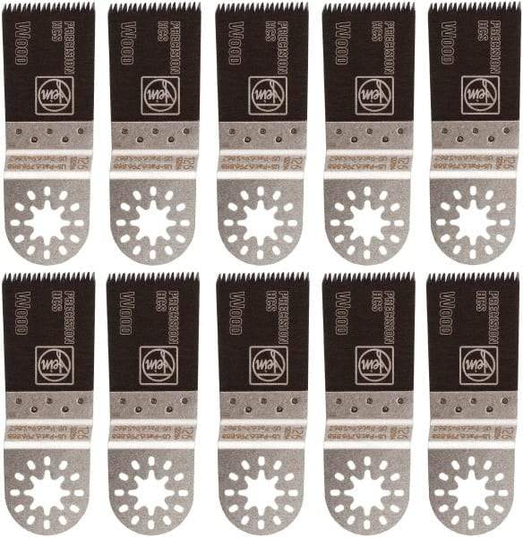 Fein - Rotary & Multi-Tool Multi-Use Saw Blade - 1-3/8" Precision E-Cut Blade, For Fein Multimaster, Wood, Drywall, Plastic Saw Blade - Benchmark Tooling