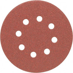 Porter-Cable - 5" Diam, 40 Grit, Aluminum Oxide Hook & Loop Disc - Coarse Grade, Coated, C Weight Paper Backing, - Benchmark Tooling