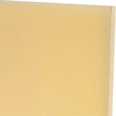 Made in USA - 1/4" Thick x 12" Wide x 1' Long, Polyurethane Sheet - Natural, 75D Hardness, ±0.015 Tolerance - Benchmark Tooling